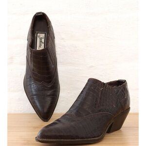 Zodiac Dark Brown Western Boots